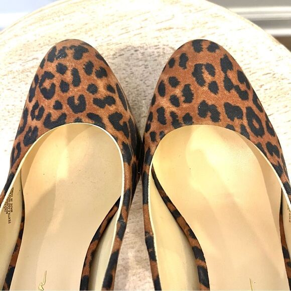 Jessica Simpson Nellah Leopard Platform 5.5” Heels Pumps NWOB 7.5 - Picture 8 of 12